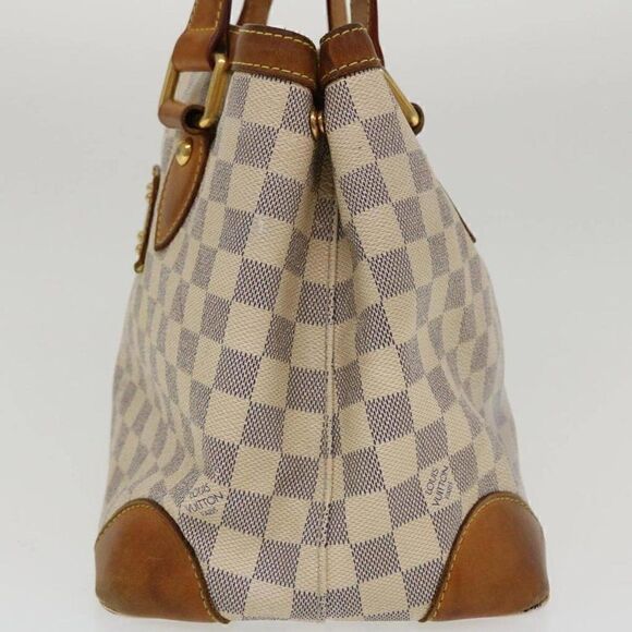 LOUIS VUITTON Damier Azur Hampstead PM Tote Bag - Picture 3 of 15